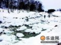坝上雪原千里之外看日出