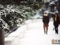 庐山积雪15厘米全山银妆素裹