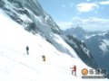 半脊滑降06--首次高海拔登山滑雪团队实践