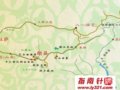 朗县景点示意图