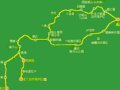 稻城沿线地图