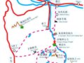 亚丁景区导游地图
