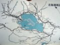 青海湖旅游地图