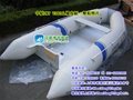中艇CNT V360AL 德国PVC橡皮艇 3.6米 6人铝合金地板橡皮艇