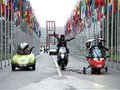 三辆电动车完成环球游 途径150个城市[图]