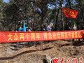 植树登山两不误 2万网友青岛植下爱心树