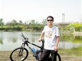 90后大学生实习后骑自行车从深圳回四川(图)