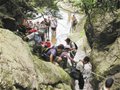 暴雨袭来遭遇马蜂 41名驴友四明山探险遇险