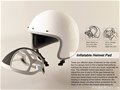 韩国设计师联手打造可充气自动调整的头盔