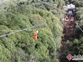 为高空救援演练 大理举行索道救援综合应急演练