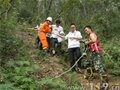 游客登山时心脏病突发 襄阳消防急施救[图]