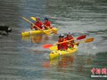 中国户外运动员被皮划艇项目“考倒”