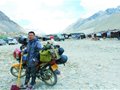 他单脚骑摩托 骑行近1000公里上珠峰贴寻人启事