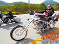300“哈雷迷”骑车逛青岛 围观阵容庞大引路堵