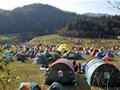 木兰天池千人帐篷节展现户外激情