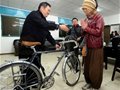 日本游客武汉丢失自行车找回