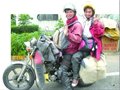 6旬夫妇5年骑摩托车周游全国行程14万公里