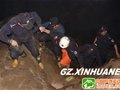 贵州警民联手营救受困暗河垂钓爱好者
