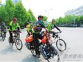 台湾62岁老人骑行到德州 总行程6600公里