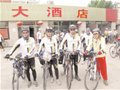 鞍山四勇士骑车走海疆