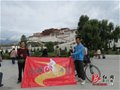 石门两名自行车发烧友成功骑赴拉萨