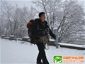 江苏“暴走哥”徒步1700公里行至张家界