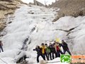 32名蓟县驴友徒步探秘冰瀑 发现39米大冰瀑源头