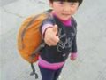 ﹃中国最小背包客﹄——四岁女孩雯雯。